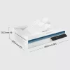 Scanner HP Scanjet Pro 3600 f1 de superfície plana e ADF 1200 x 1200 DPI A4 branco