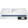 Scanner HP Scanjet Pro N4600 fnw1 de superfície plana e ADF 1200 x 1200 DPI A5 branco
