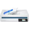 Scanner HP Scanjet Pro N4600 fnw1 de superfície plana e ADF 1200 x 1200 DPI A5 branco
