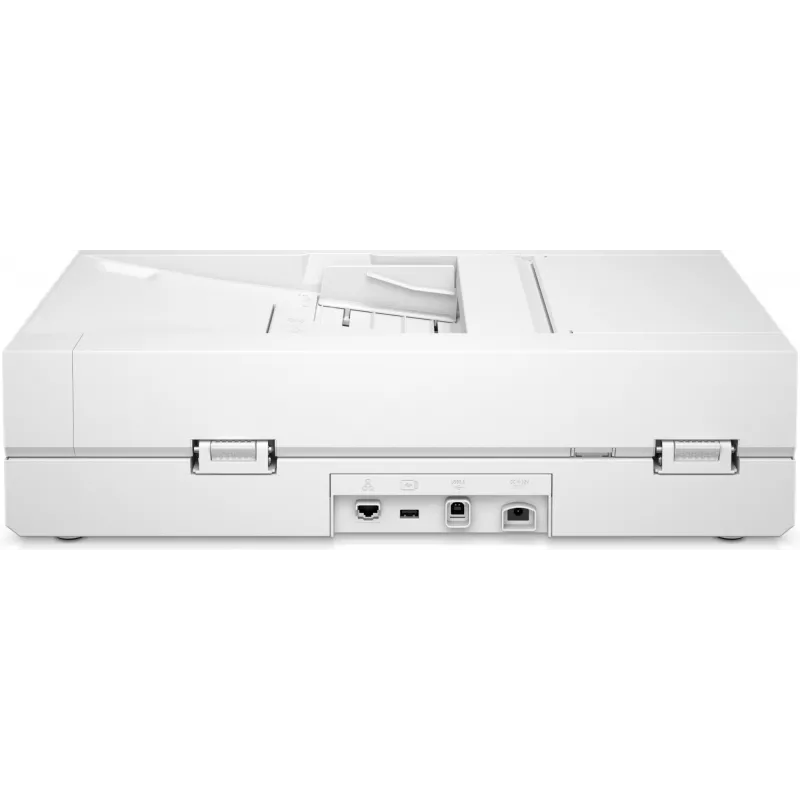 Scanner HP Scanjet Pro N4600 fnw1 de superfície plana e ADF 1200 x 1200 DPI A5 branco