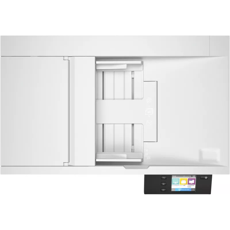 Scanner HP Scanjet Pro N4600 fnw1 de superfície plana e ADF 1200 x 1200 DPI A5 branco