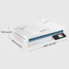 Scanner HP Scanjet Pro N4600 fnw1 de superfície plana e ADF 1200 x 1200 DPI A5 branco