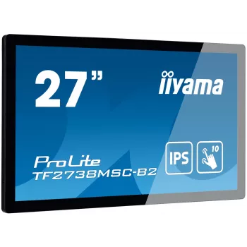 Monitor iiyama ProLite TF2738MSC-B2 68,6 cm (27 polegadas) 1920 x 1080 píxeis Full HD LED ecrã tátil multiuser preto
