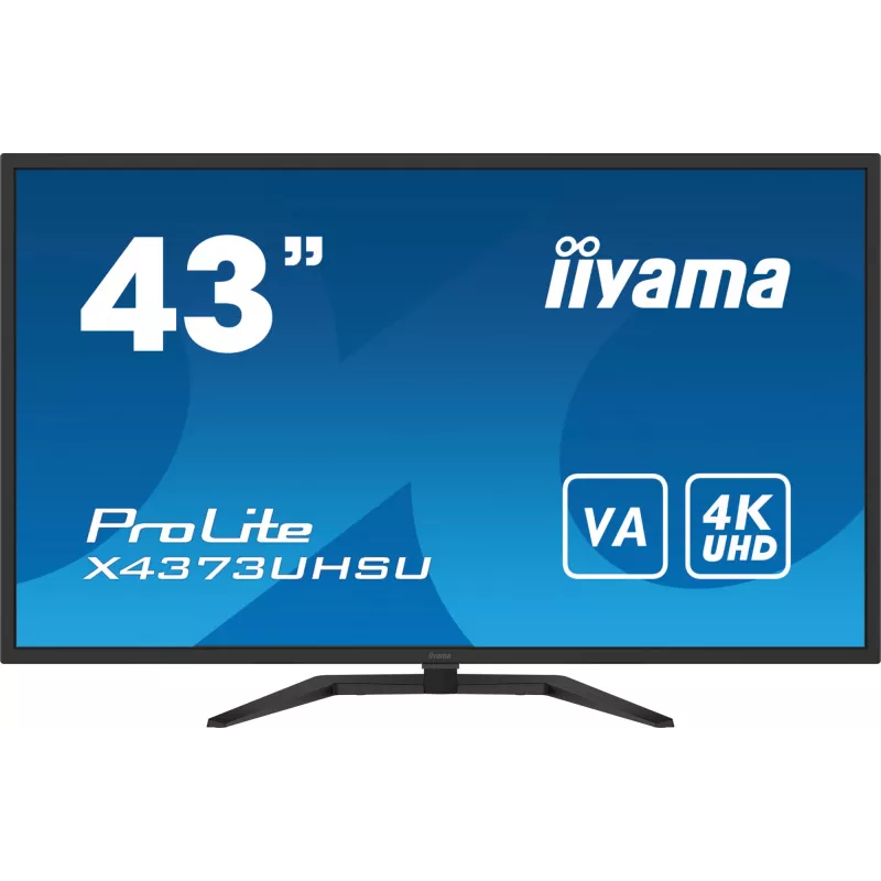 Monitor iiyama ProLite X4373UHSU-B1 108 cm (42,5 polegadas) 3840 x 2160 píxeis 4K Ultra HD preto