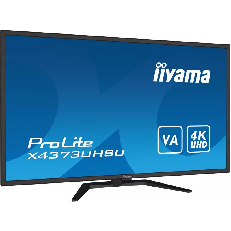 Monitor iiyama ProLite X4373UHSU-B1 108 cm (42,5 polegadas) 3840 x 2160 píxeis 4K Ultra HD preto