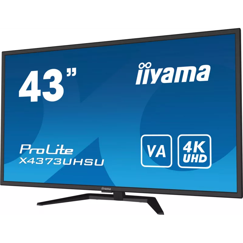 Monitor iiyama ProLite X4373UHSU-B1 108 cm (42,5 polegadas) 3840 x 2160 píxeis 4K Ultra HD preto