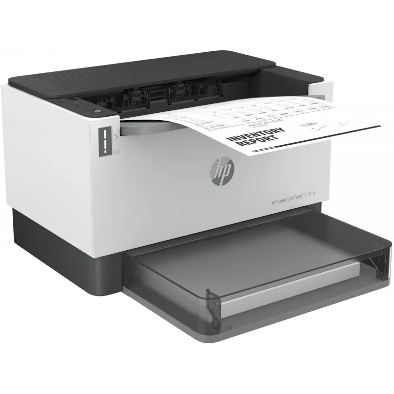 Impressora HP LaserJet Tank 1504w, laser, 600 x 600 DPI, A4, 22 ppm, impressão frente e verso, com rede