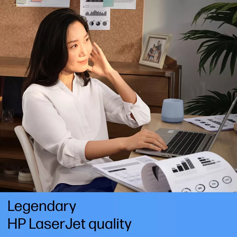 Impressora HP LaserJet Tank 1504w, laser, 600 x 600 DPI, A4, 22 ppm, impressão frente e verso, com rede