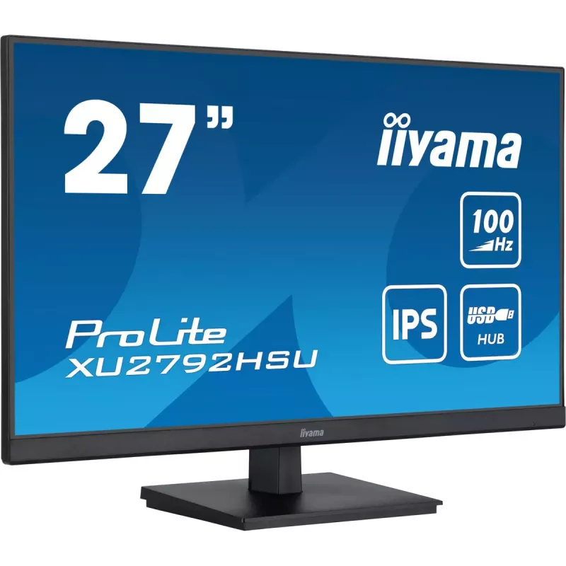 Monitor iiyama ProLite XU2792HSU-B6 68,6 cm (27 polegadas) 1920 x 1080 píxeis Full HD LED preto