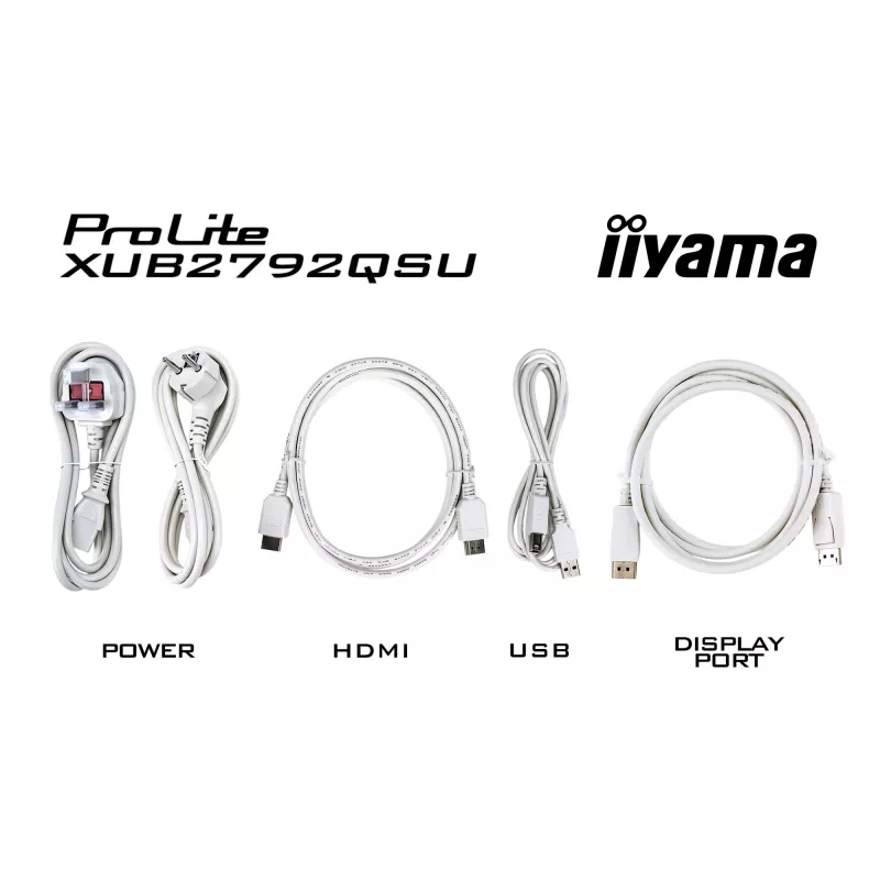 Monitor de computador iiyama ProLite XUB2792QSU-W6 68,6 cm (27