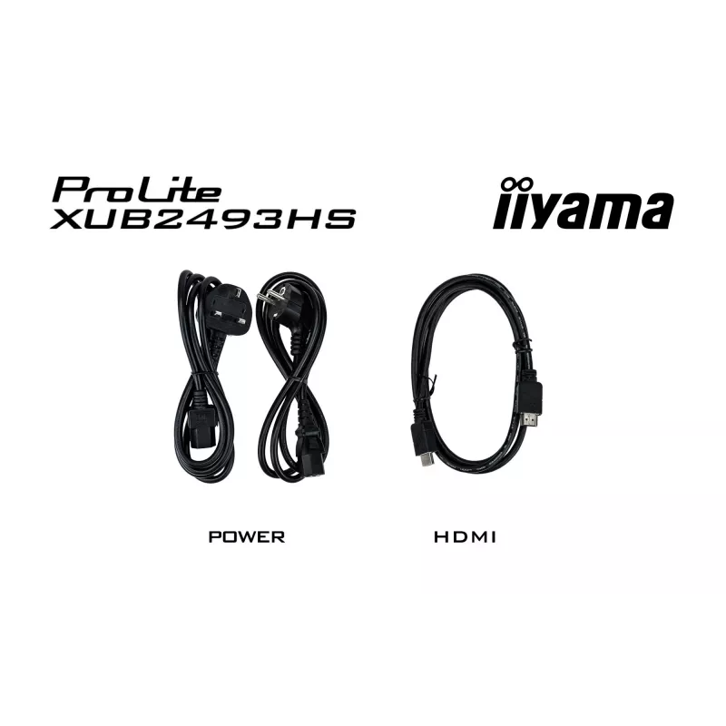 Monitor de computador iiyama ProLite XUB2493HS-B6 60,5 cm (23,8