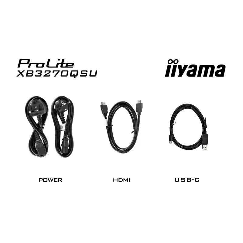 Monitor de computador iiyama ProLite XB3270QSU-B1 80 cm (31,5