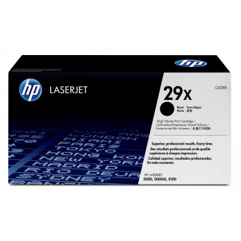 Toner Original LaserJet HP 29X Preto de Alto Rendimento 1 unid.