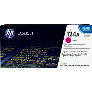 Toner Original LaserJet HP 124A Magenta, 2000 páginas, Magenta, 1 unid.