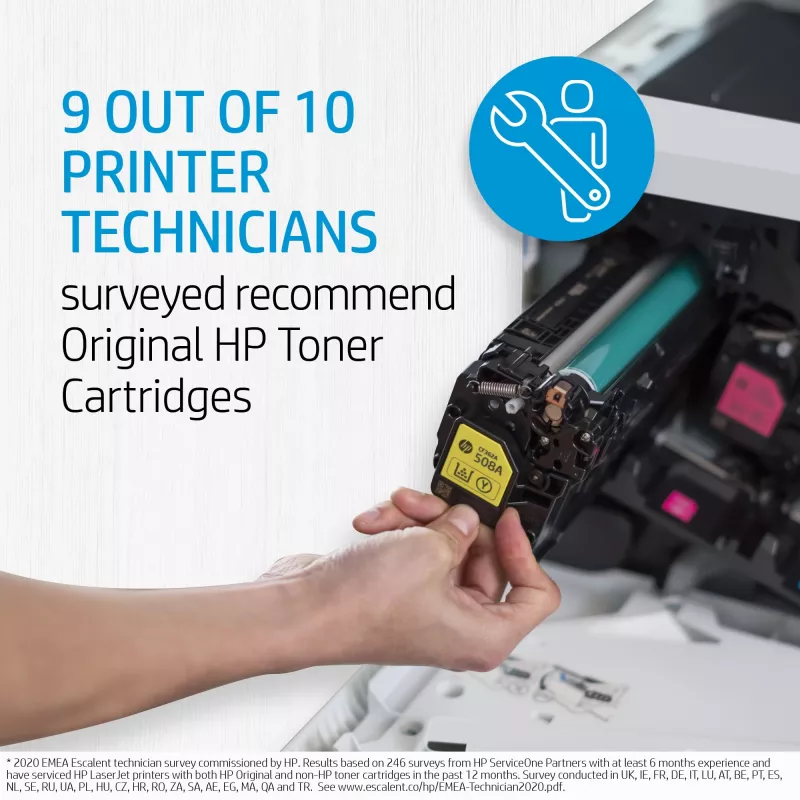 Toner Original LaserJet HP 124A Magenta, 2000 páginas, Magenta, 1 unid.