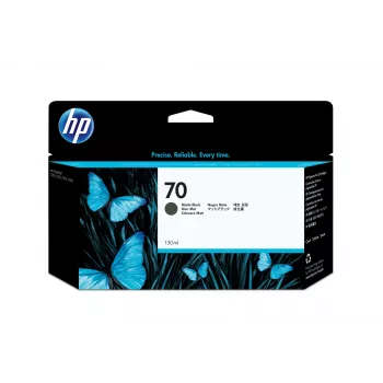 Cartucho de tinta HP 70 130 ml Preto Mate DesignJet