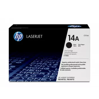 HP 14A preto tinteiro original LaserJet, 10000 páginas, preto, 1 unid.