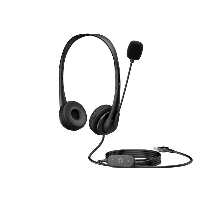 Headset estéreo USB HP G2