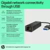 Adaptador HP USB 3.0 para Gigabit RJ45 G2, com fios, USB, Ethernet, preto