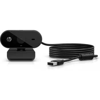 Webcam HP 325 FHD, empresarial, Windows 10, Windows 11, MacOS, 72 mm, 53,6 mm, 53,2 mm
