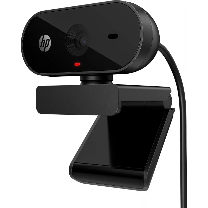 Webcam HP 325 FHD, empresarial, Windows 10, Windows 11, MacOS, 72 mm, 53,6 mm, 53,2 mm