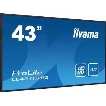 Ecrã plano de sinalização digital iiyama PROLITE LE4341S-B2 108 cm (42,5