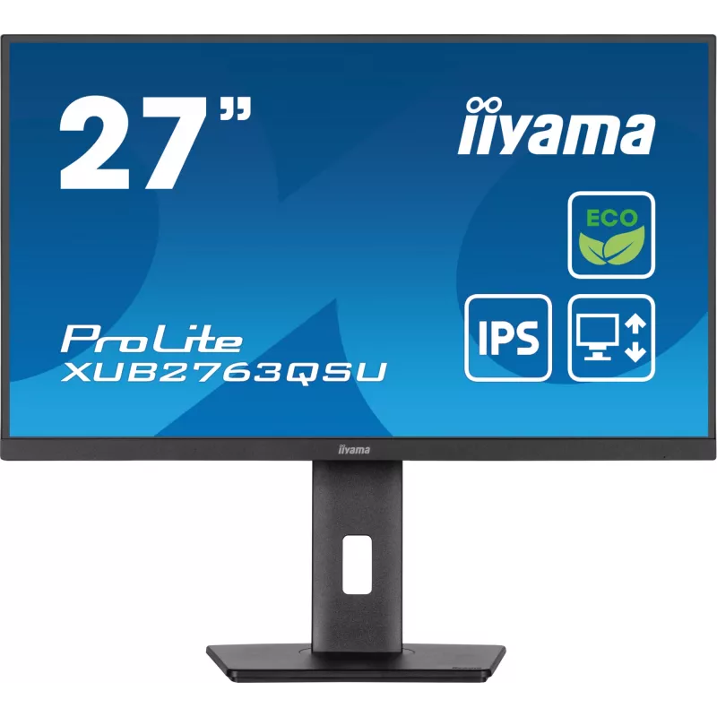 Monitor de computador iiyama ProLite XUB2763QSU-B1 68,6 cm (27