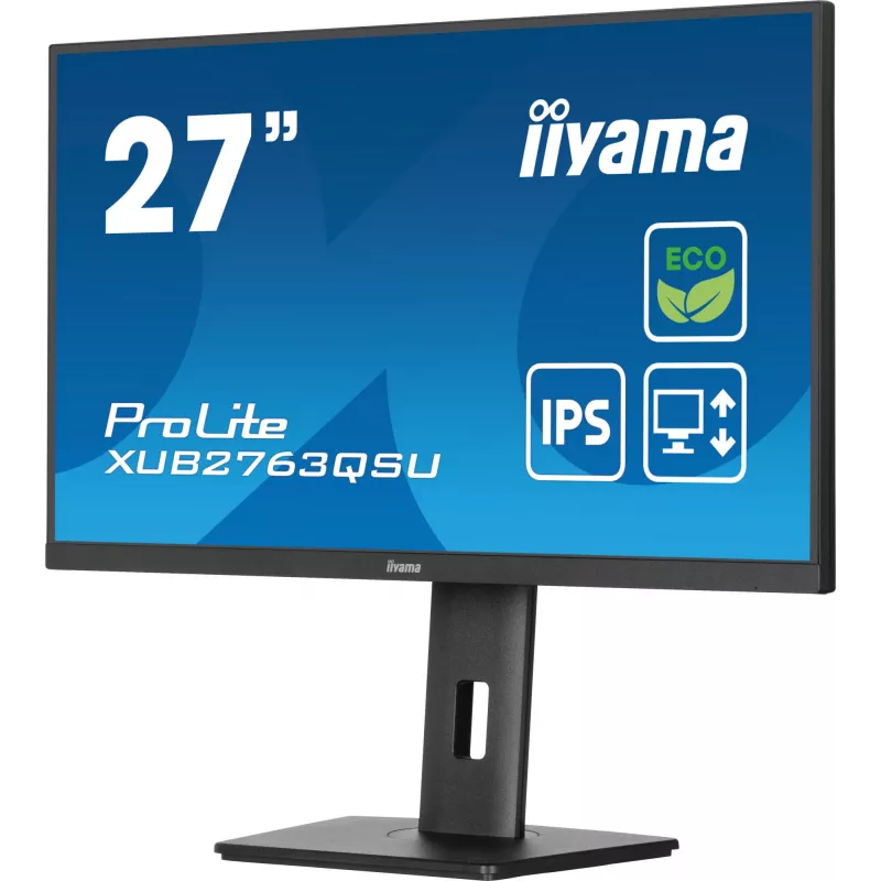 Monitor de computador iiyama ProLite XUB2763QSU-B1 68,6 cm (27