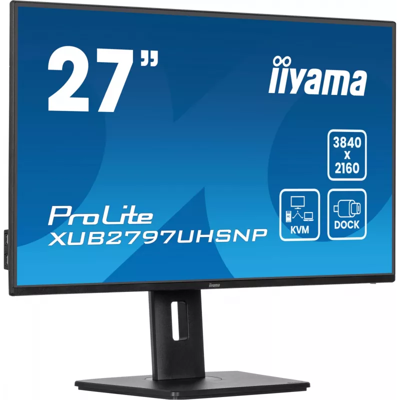 Monitor de computador iiyama ProLite XUB2797UHSNP-B1 68,6 cm (27