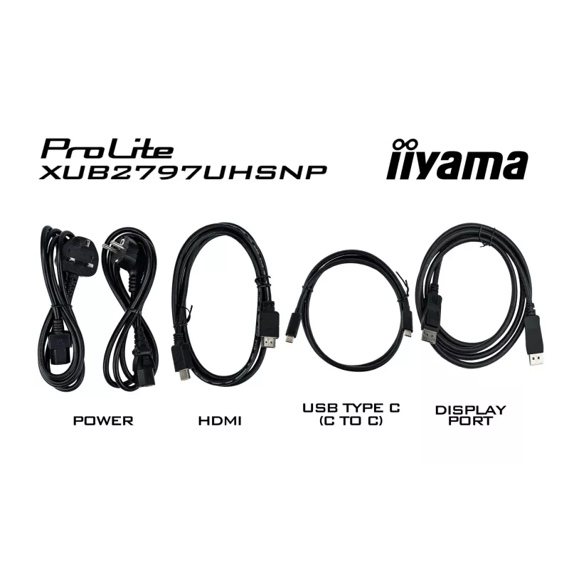 Monitor de computador iiyama ProLite XUB2797UHSNP-B1 68,6 cm (27