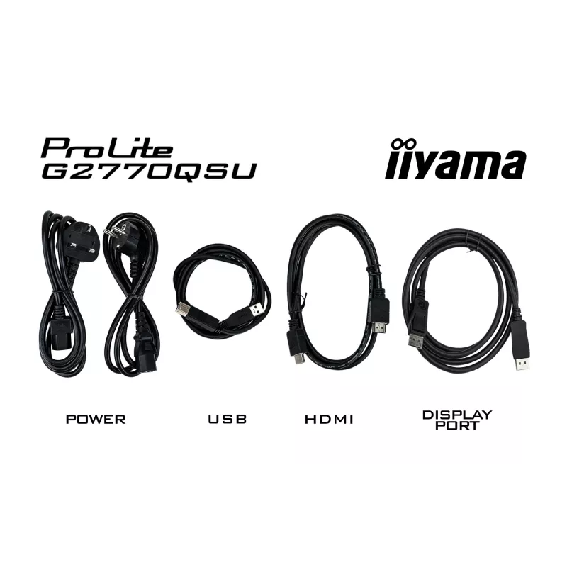 Monitor de computador iiyama G-MASTER G2770QSU-B6 68,6 cm (27