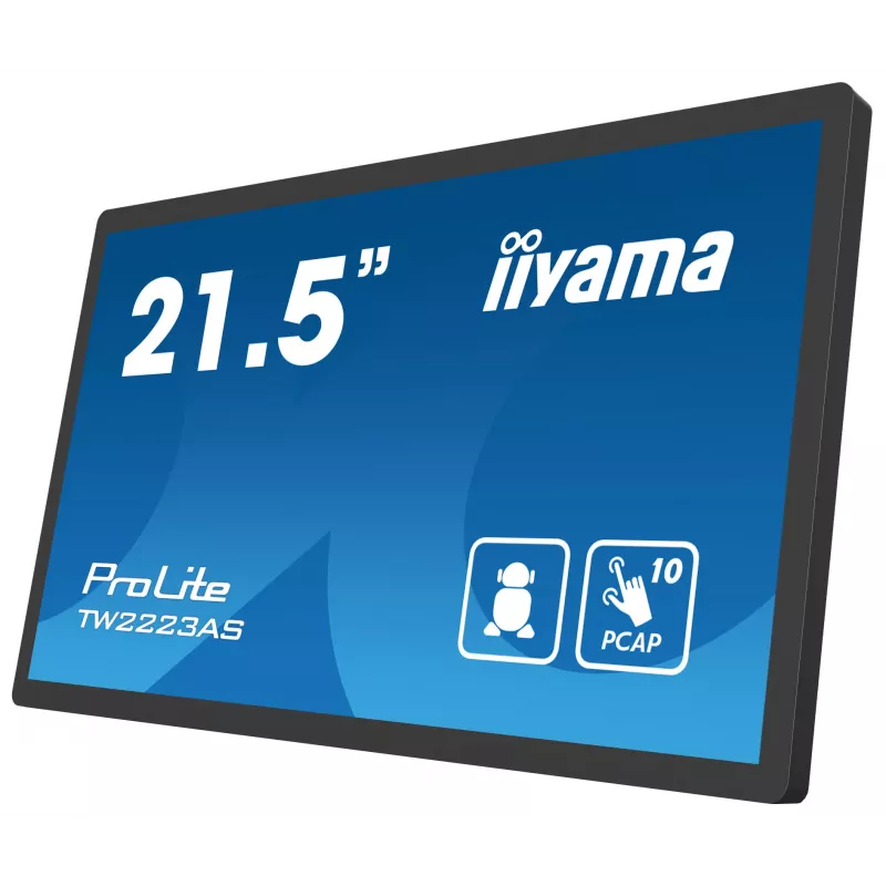 Ecrã de sinalização iiyama TW2223AS-B2 painel plano interativo 54,6 cm (21,5