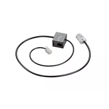 Cabo POLY EHS 3,5mm para 3,5mm preto ficha para ficha 85R17AA