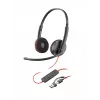 Headset HP Poly Blackwire 3215 monoaural USB-C +jack 3,5 mm +adaptador USB-C/A (a granel)