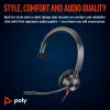Headset HP Poly Blackwire 3315 monoaural USB-C certificado Microsoft Teams +jack 3,5 mm +adaptador USB-C/A