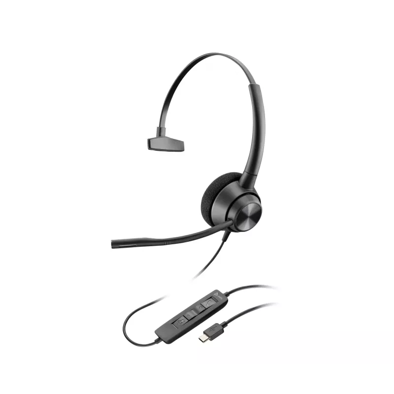 Headset HP Poly EncorePro 310 USB-C monoaural TAA