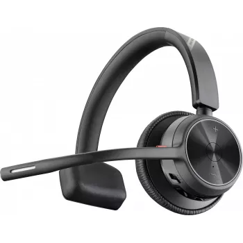 Headset HP Poly Voyager 4310 USB-A +dongle BT700, sem fios, escritório/call center, 20 - 20000 Hz, 122 g, headset, preto