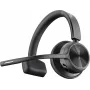 Headset HP Poly Voyager 4310 USB-A +dongle BT700, sem fios, escritório/call center, 20 - 20000 Hz, 122 g, headset, preto