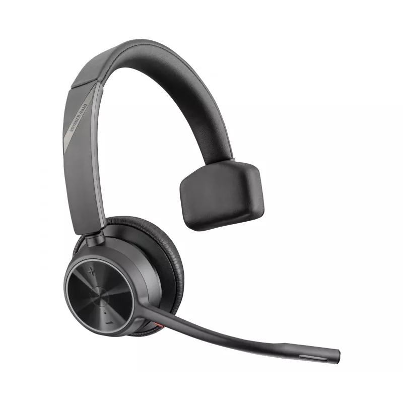 Headset HP Poly Voyager 4310 USB-A +dongle BT700, sem fios, escritório/call center, 20 - 20000 Hz, 122 g, headset, preto