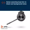 Headset HP Poly Voyager 4310 USB-A +dongle BT700, sem fios, escritório/call center, 20 - 20000 Hz, 122 g, headset, preto