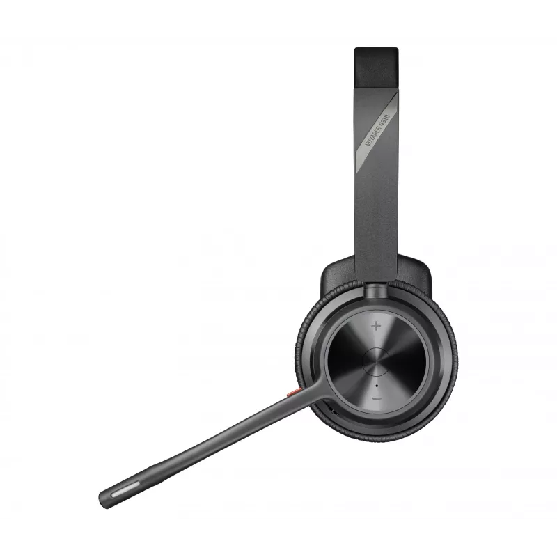 Headset HP Poly Voyager 4310 USB-C +dongle BT700, sem fios, escritório/call center, 20 - 20000 Hz, 122 g, headset, preto