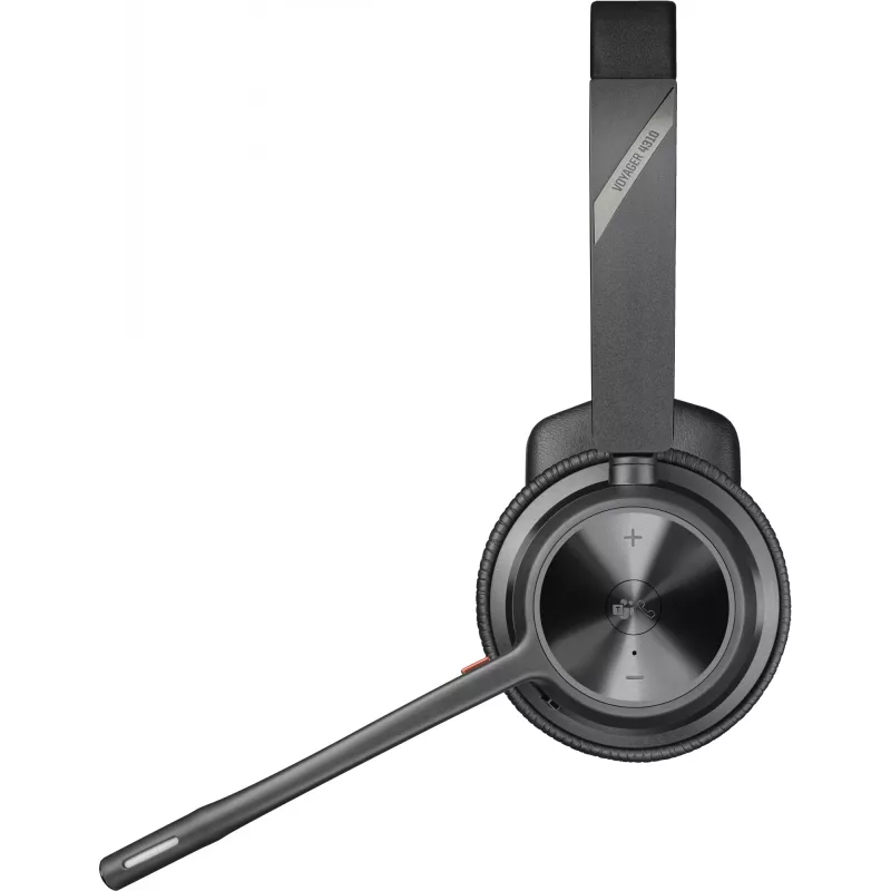 Headset HP Poly Voyager 4310 USB-C certificado Microsoft Teams +dongle BT700