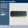 Speakerphone HP Poly Sync 40 certificado Microsoft Teams, prateado, Windows 10, Windows 11, MacOS, 30 h, RoHS, Federal Communications Commission (FCC), CE, 38 mm