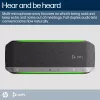 Speakerphone HP Poly Sync 40 certificado Microsoft Teams, prateado, Windows 10, Windows 11, MacOS, 30 h, RoHS, Federal Communications Commission (FCC), CE, 38 mm