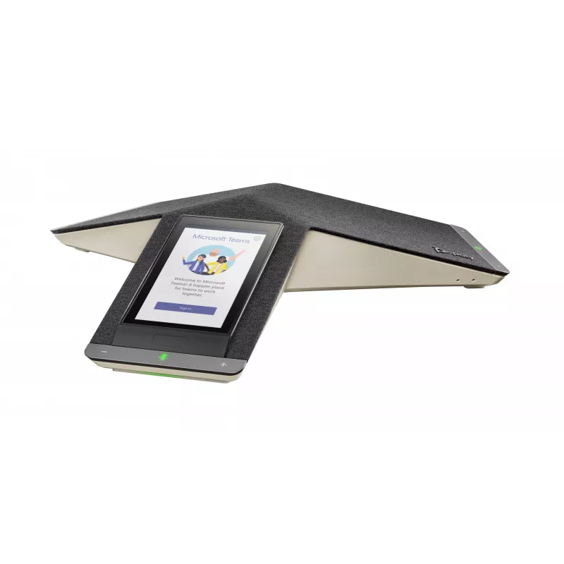 Telefone de conferência IP HP Poly Trio C60 para Microsoft Teams, totalmente sem fios e compatível com PoE
