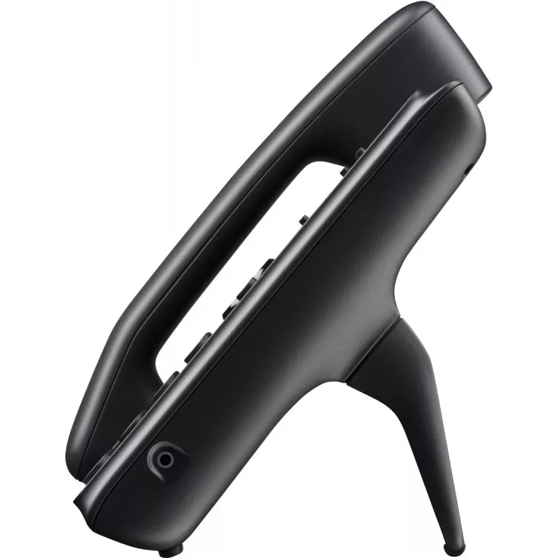 Telefone IP POLY Edge B10 preto, auscultador com fios, 2 linhas, ecrã LCD