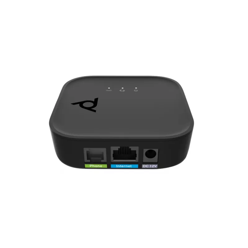 Adaptador VoIP HP Poly ATA 400 1FXS Voice Port com Open SIP e fonte de alimentação