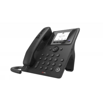 Telefone IP de secretária Poly HP CCX 350 Microsoft Teams, compatível com PoE, telefone empresarial