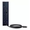 Docking station ASUS SimPro Dock 2 com fios Thunderbolt 3 — HDMI 2.0, DP 1.4, VGA, 3x USB-A, TB3-Host, Gigabit Ethernet, fechadura Kensington