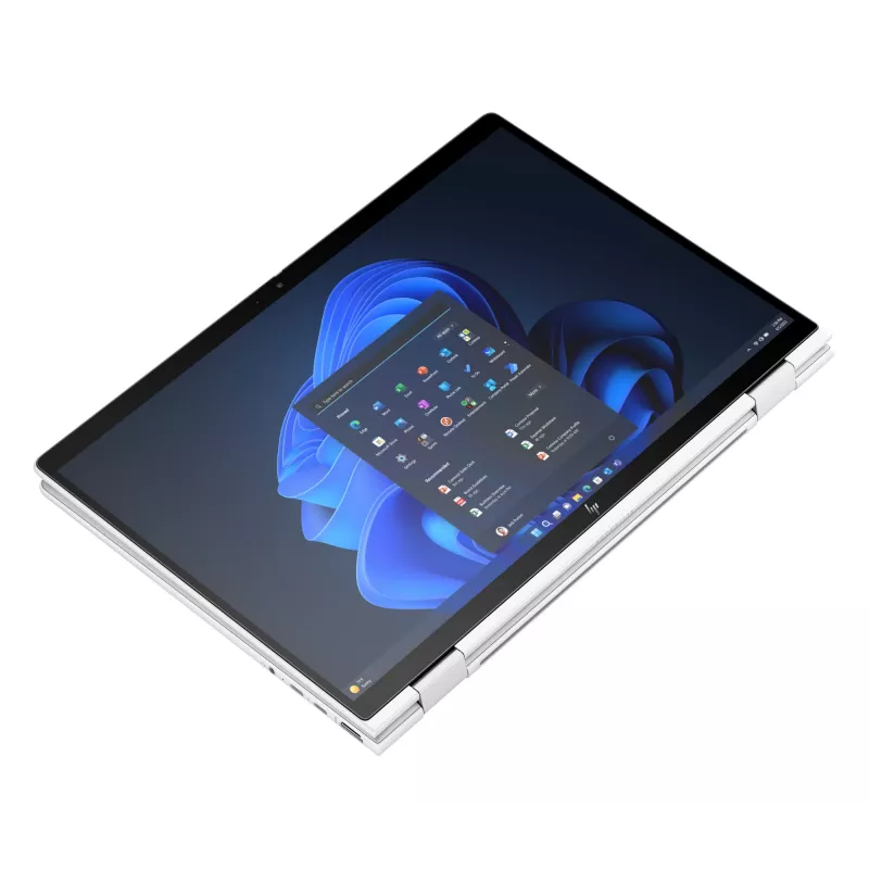 HP Elite x360 1040 G11 A26QTEA portátil 2 em 1, Intel Core Ultra 7 155H, 35,6 cm (14 polegadas) 2,8K (2880 x 1800) ecrã tátil OLED, 32 GB LPDDR5x, 1 TB SSD NVMe, Intel Arc Graphics, Wi-Fi 7, Windows 11 Pro, teclado alemão, prateado